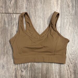 Women's Brown Sports Bra